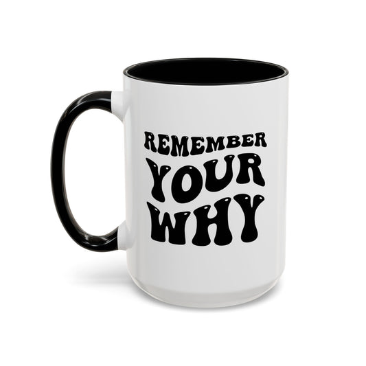 Remember Your Why Coffee Mug right