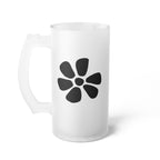 Retro Flower Glass Mug