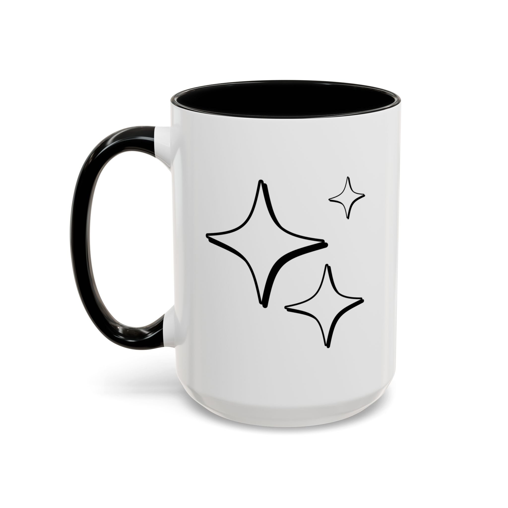 Retro Stars Coffee Mug right