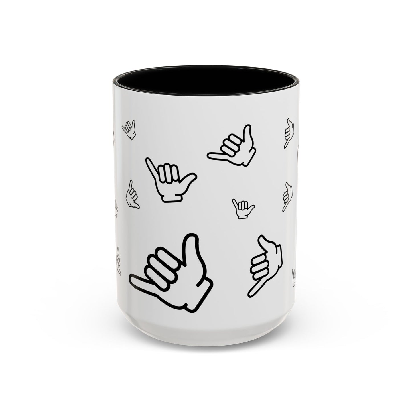 Scattered Shaka Coffee Mug front