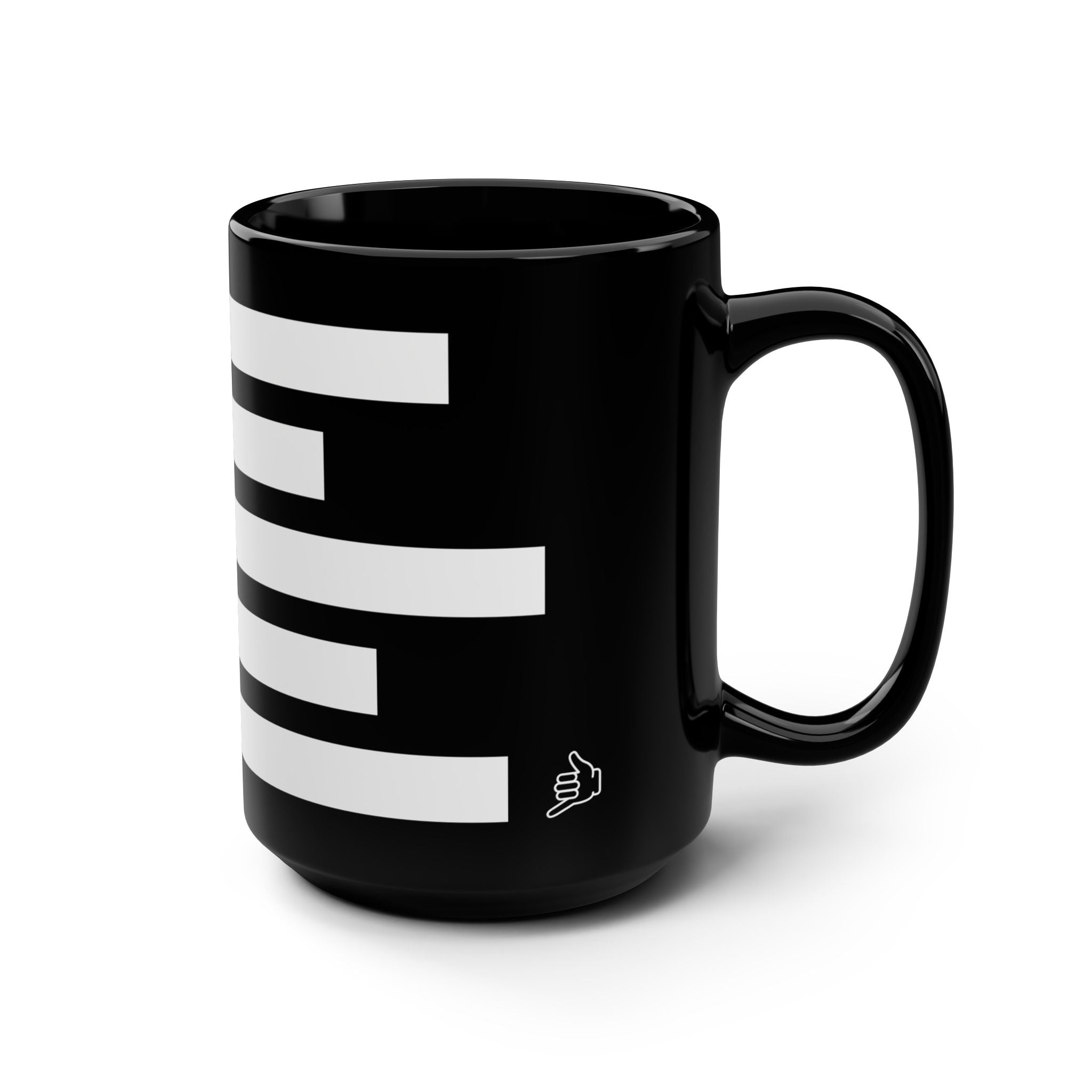 Shifted Bars Coffee Mug left