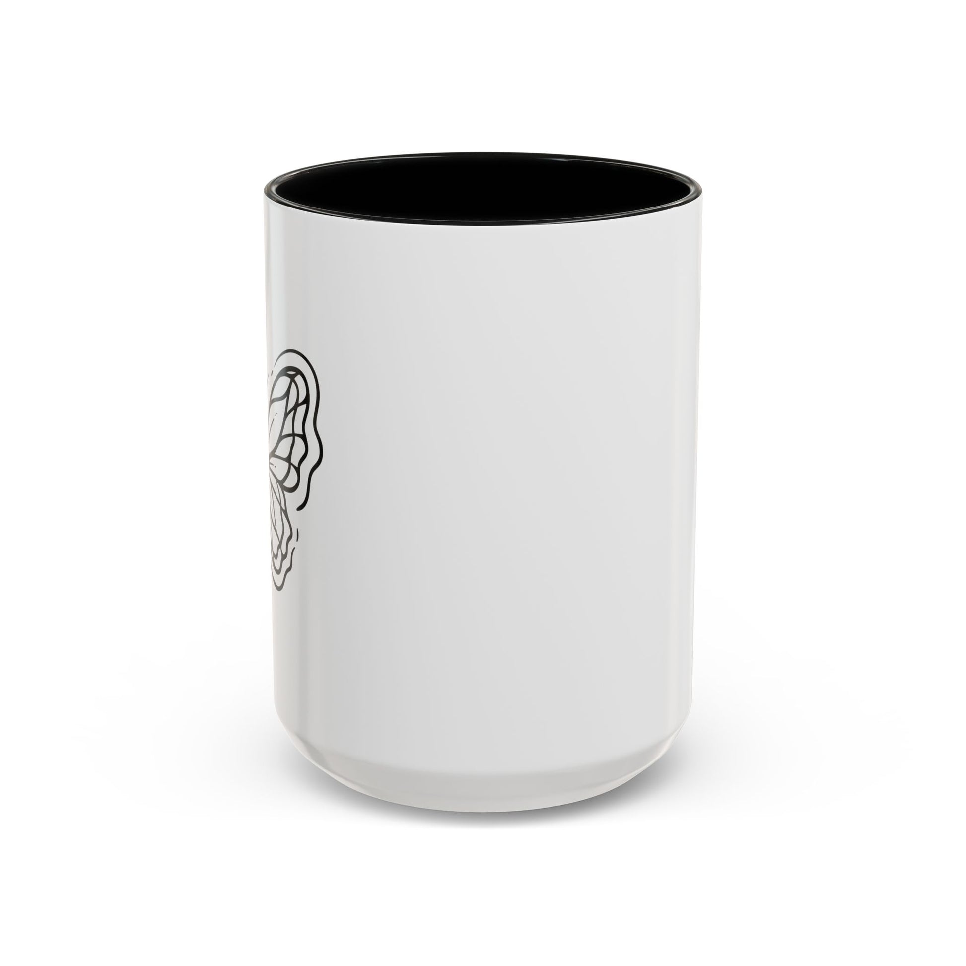 Simple Butterfly Coffee Mug front