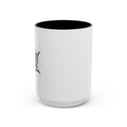 Simple Snowflake Sketch Mug Front