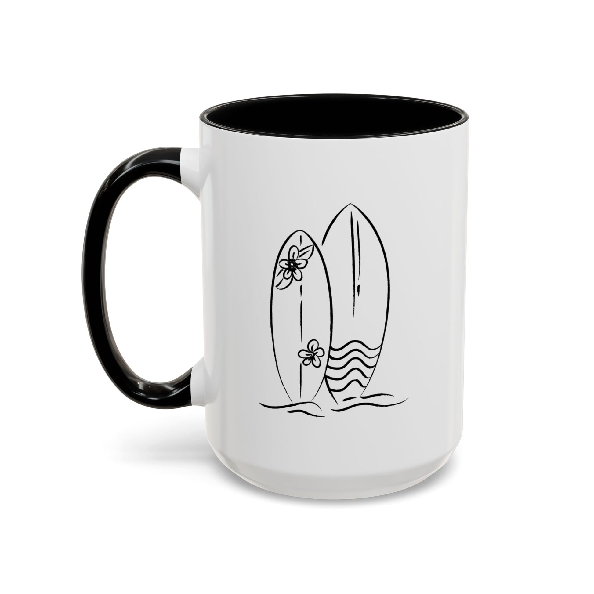 Simple Surfboards Coffee Mug right