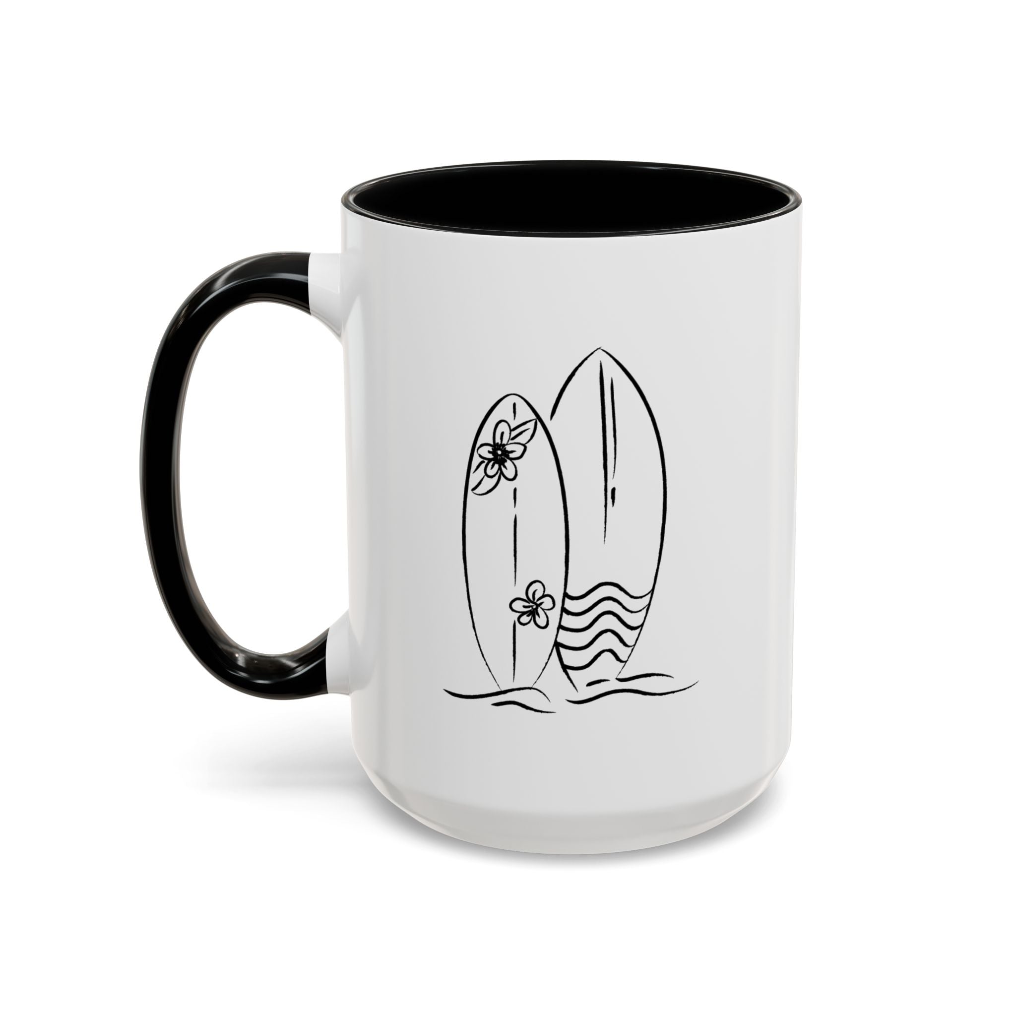 Simple Surfboards Coffee Mug right
