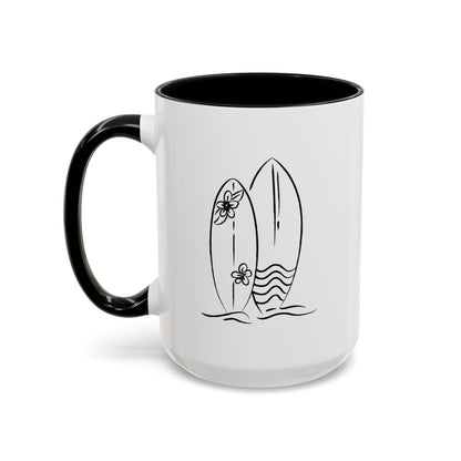 Simple Surfboards Coffee Mug right