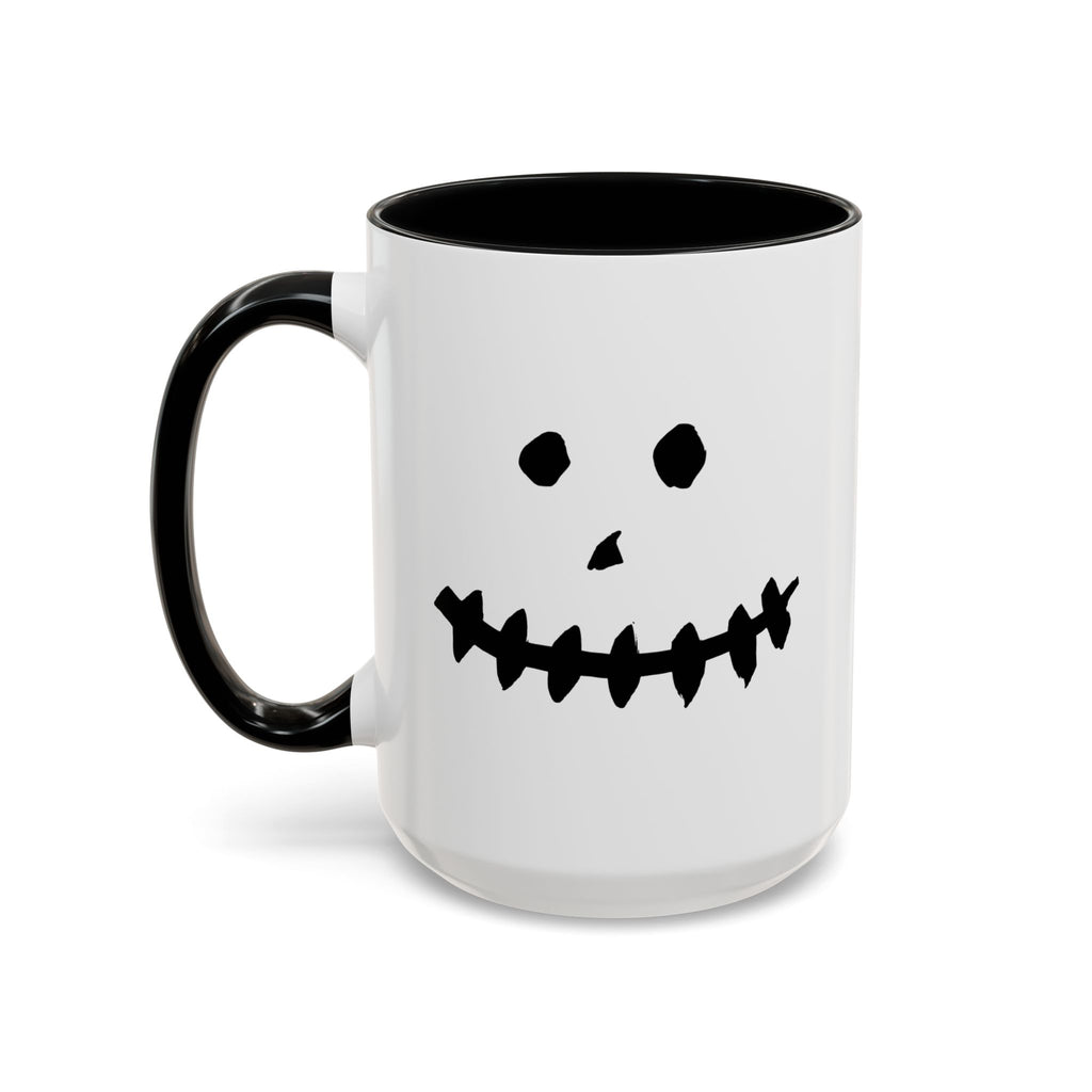 Skeleton Face Hand Drawn Mug