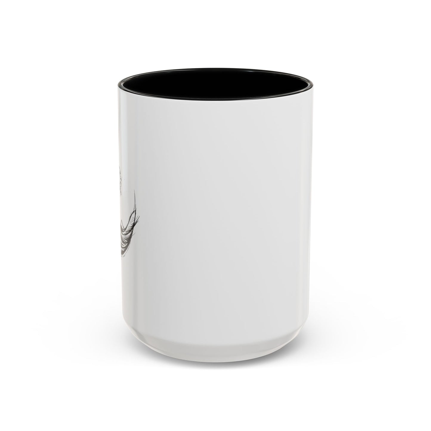 Sketched Circle Wave Mug front