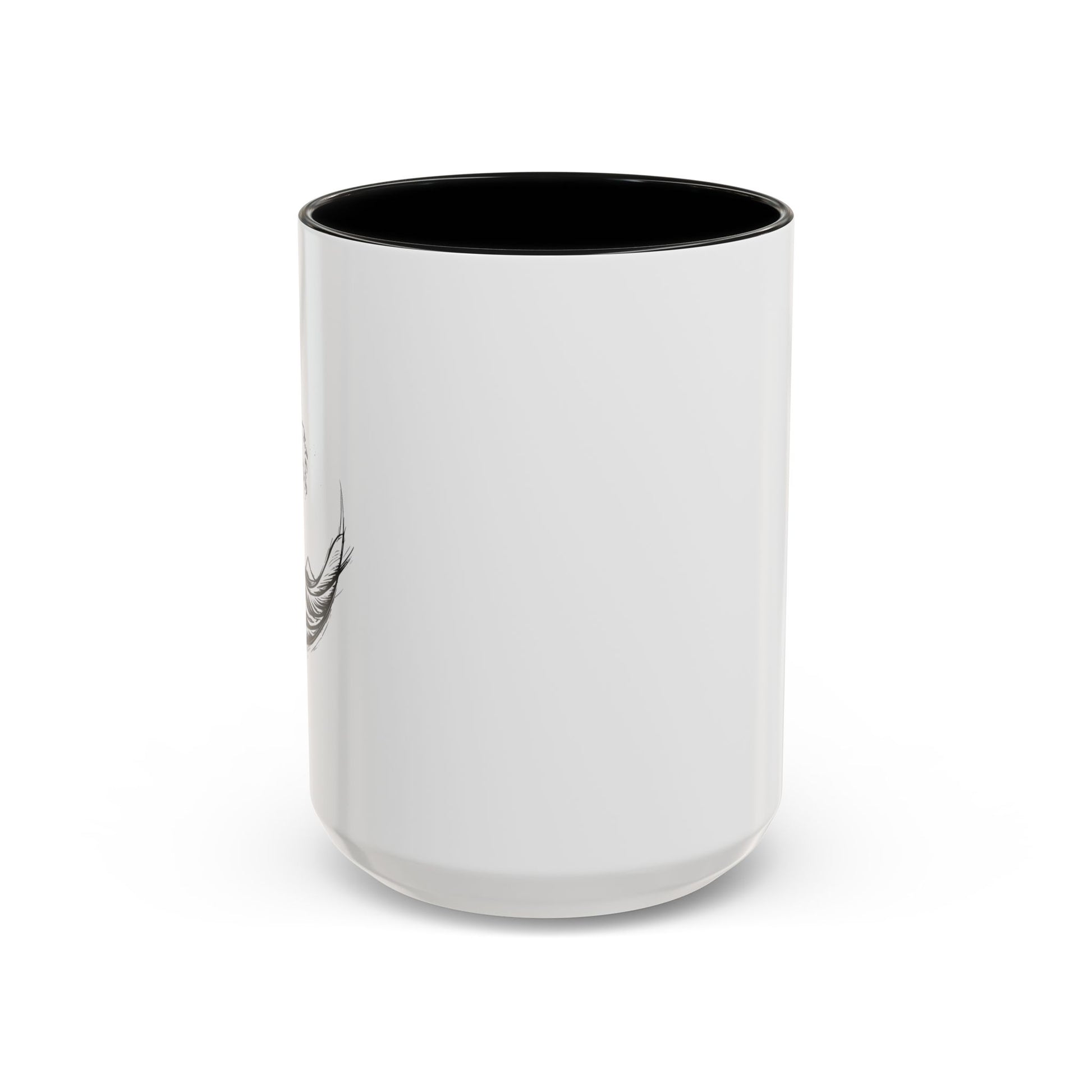 Sketched Circle Wave Mug front
