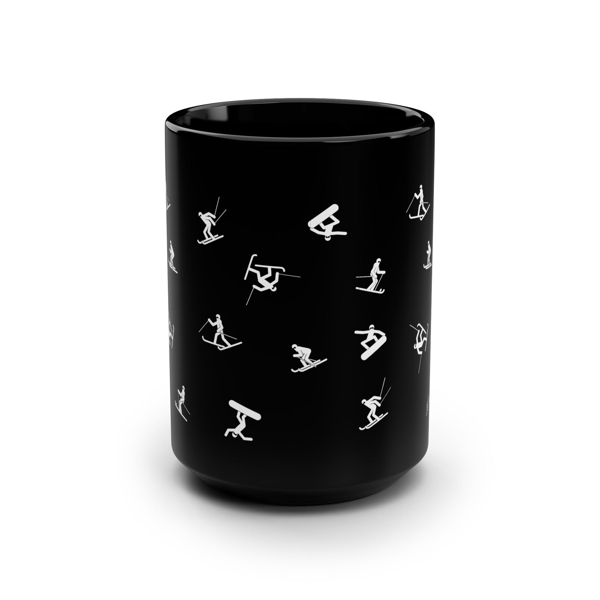 Ski & Snowboard Coffee Mug front view