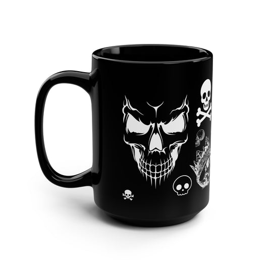 Skull Covered Coffee Mug