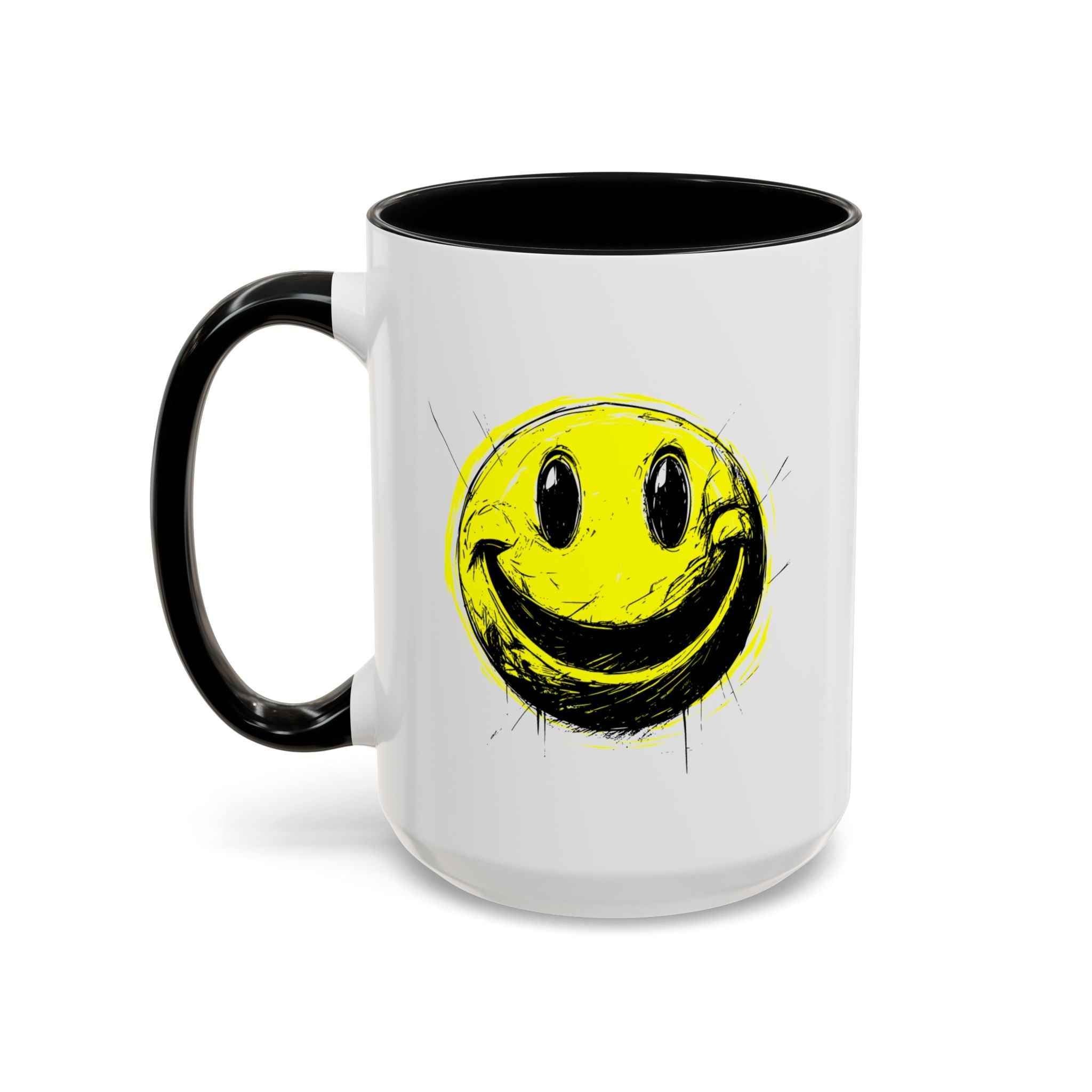Smiley Sketch Coffee Mug