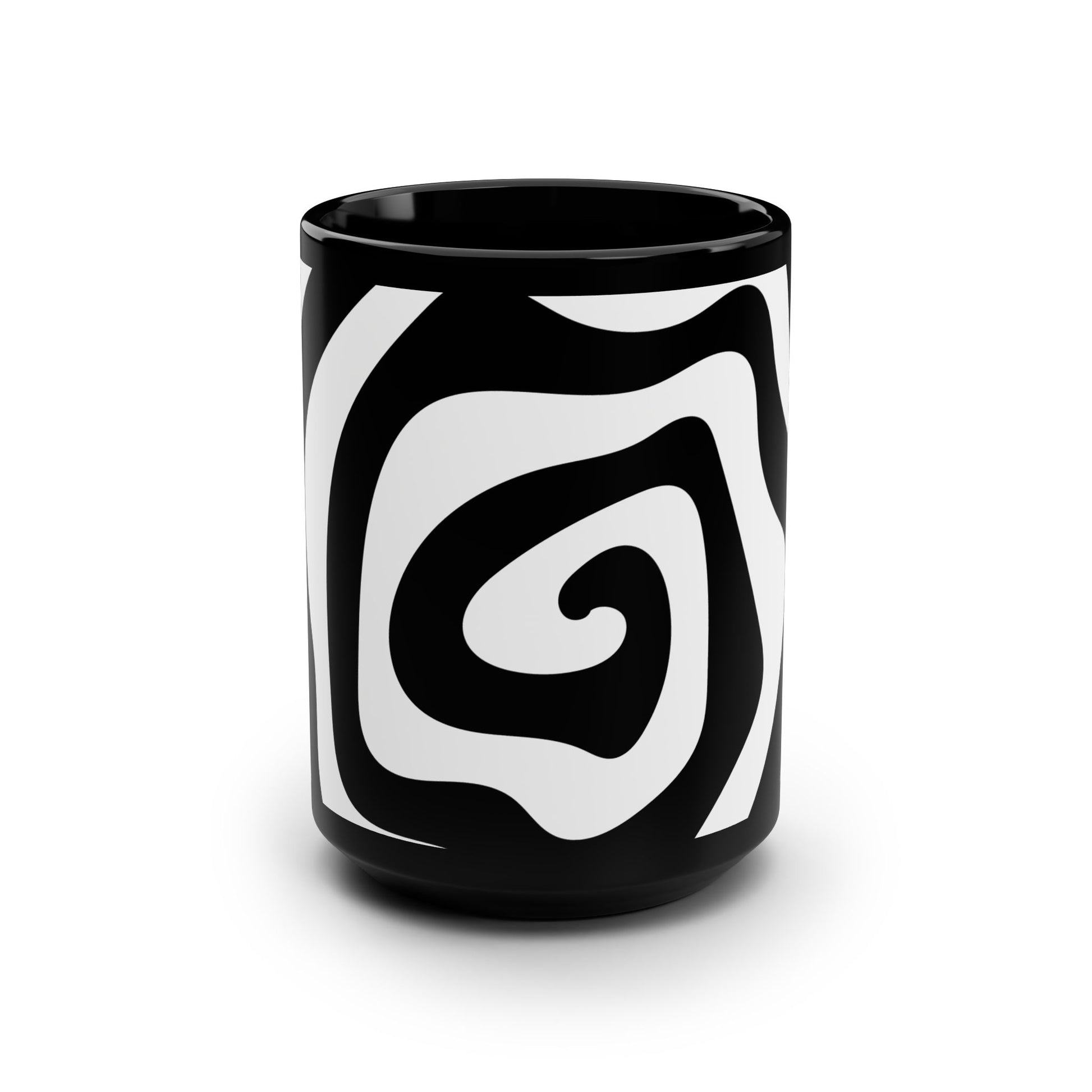 Squiggle Swirl Trippy Coffee Mug front