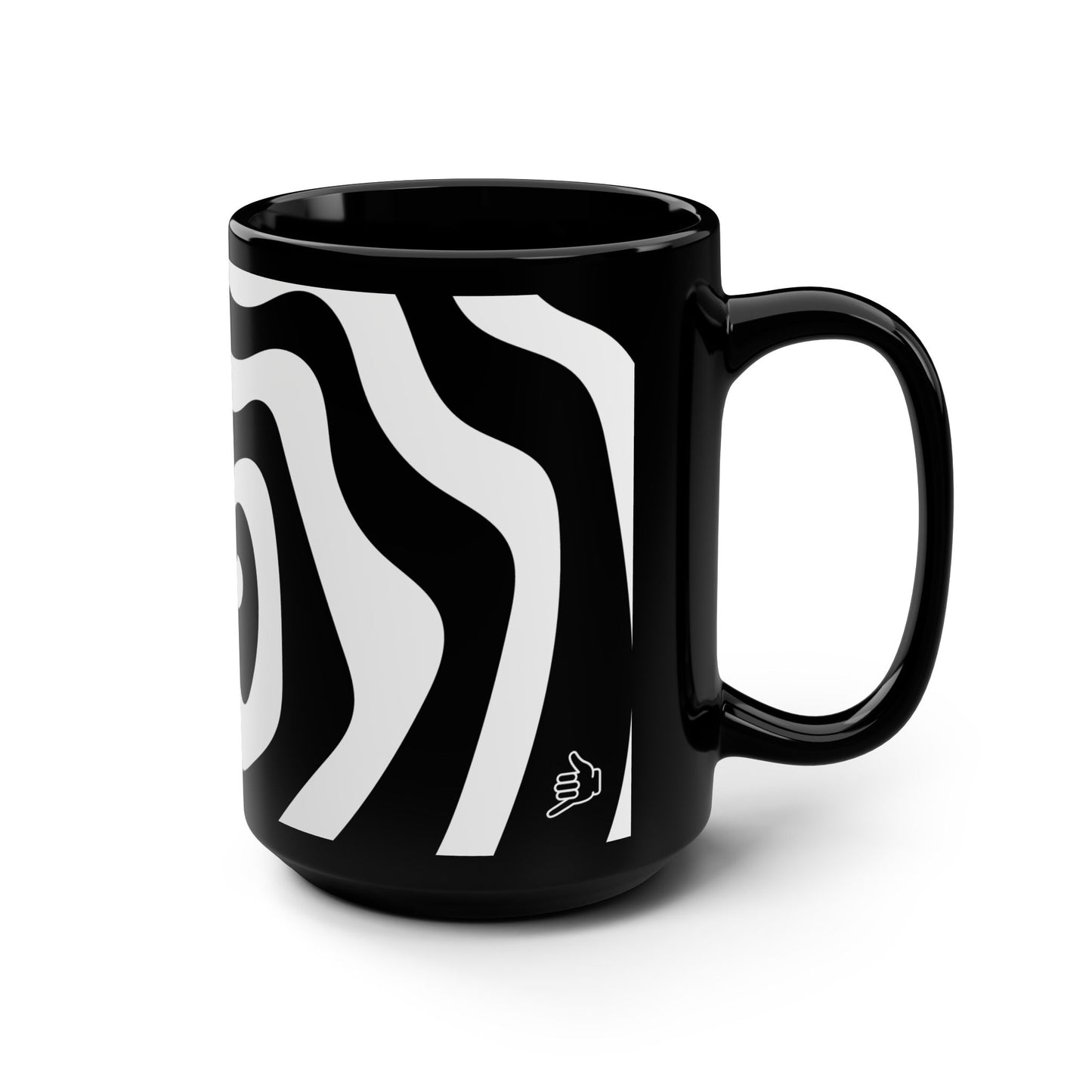  Squiggle Swirl Trippy Coffee Mug left