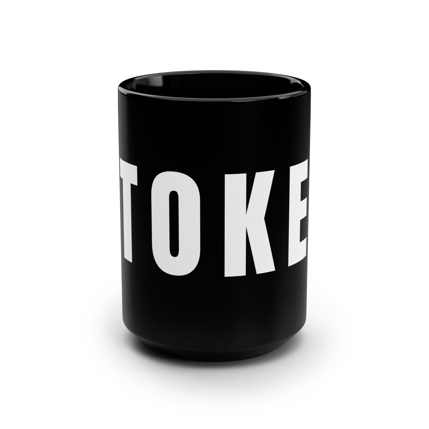 Stoked Coffee Mug  front | Sick Mugs