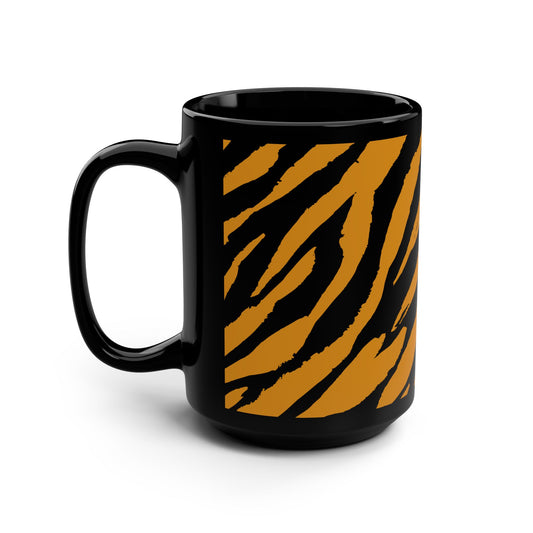 Tiger Print Coffee Mug right
