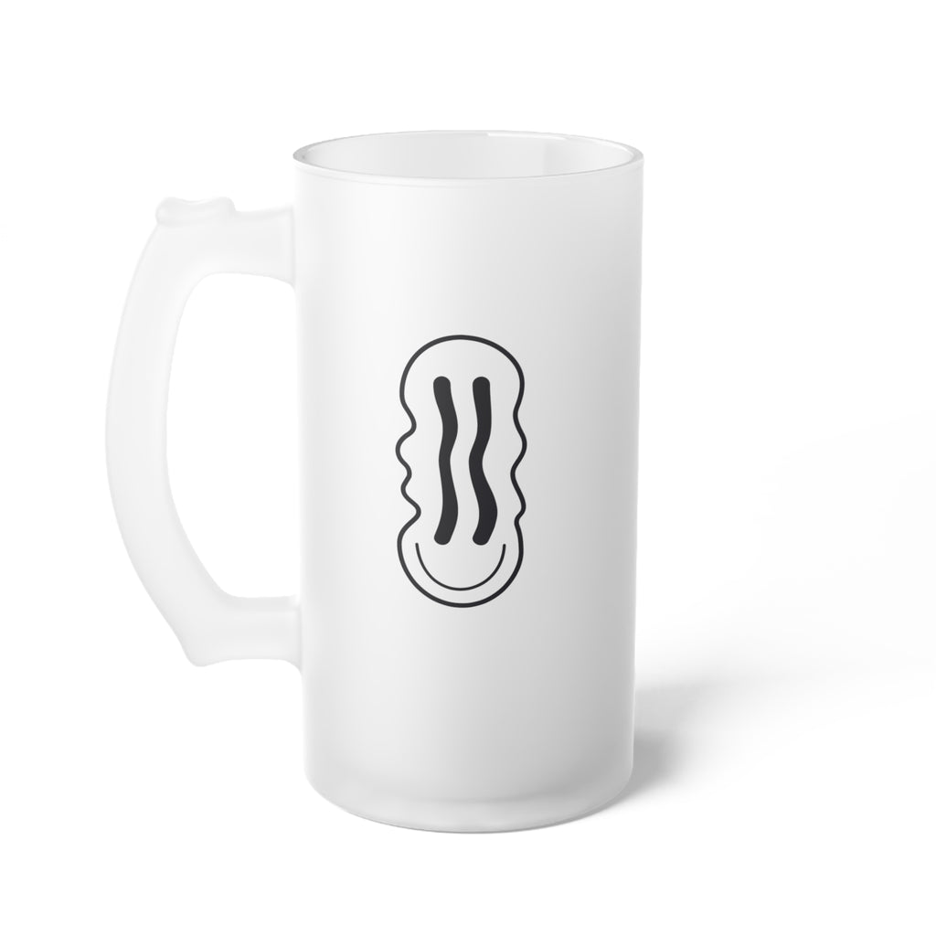 Trippy Smile Glass Mug