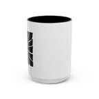 Trippy Sun Coffee Mug front