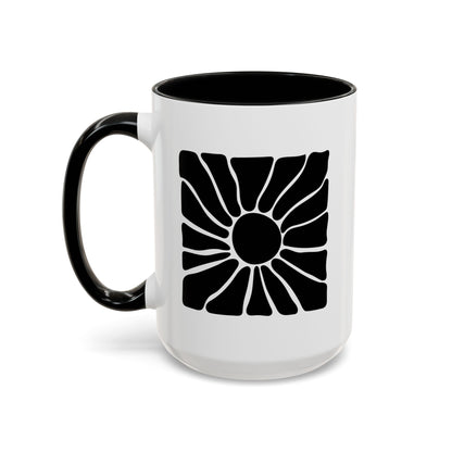 Trippy Sun Coffee Mug right