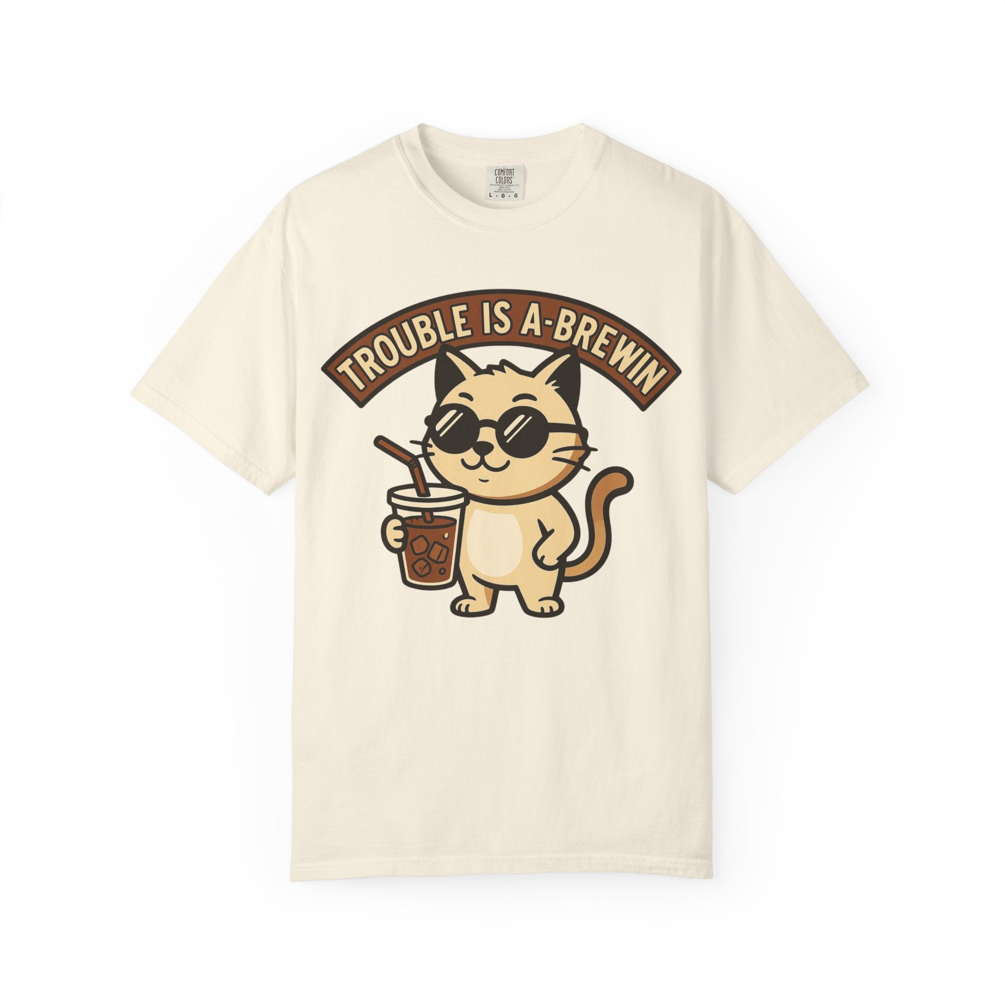 Trouble is a Brewin T-Shirt