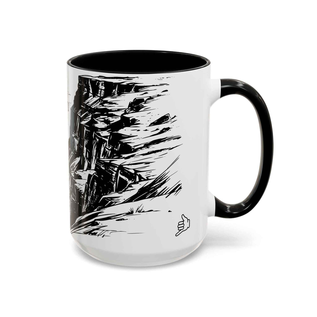 Wrapped Canyon Sketch Coffee Mug
