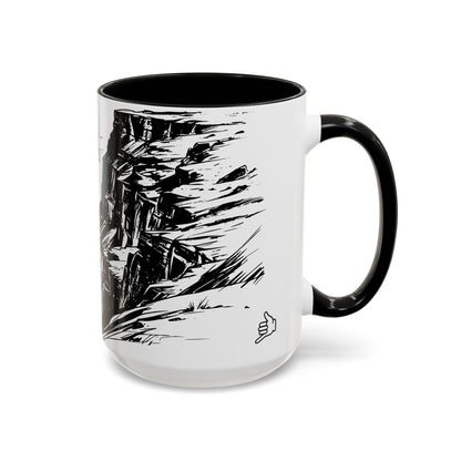 Wrapped Canyon Sketch Mug left