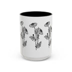 Wrapped Daisy Coffee Mug front