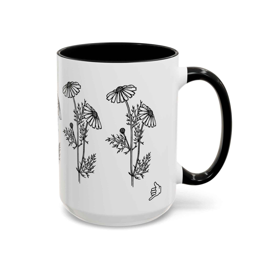 Wrapped Daisy Coffee Mug