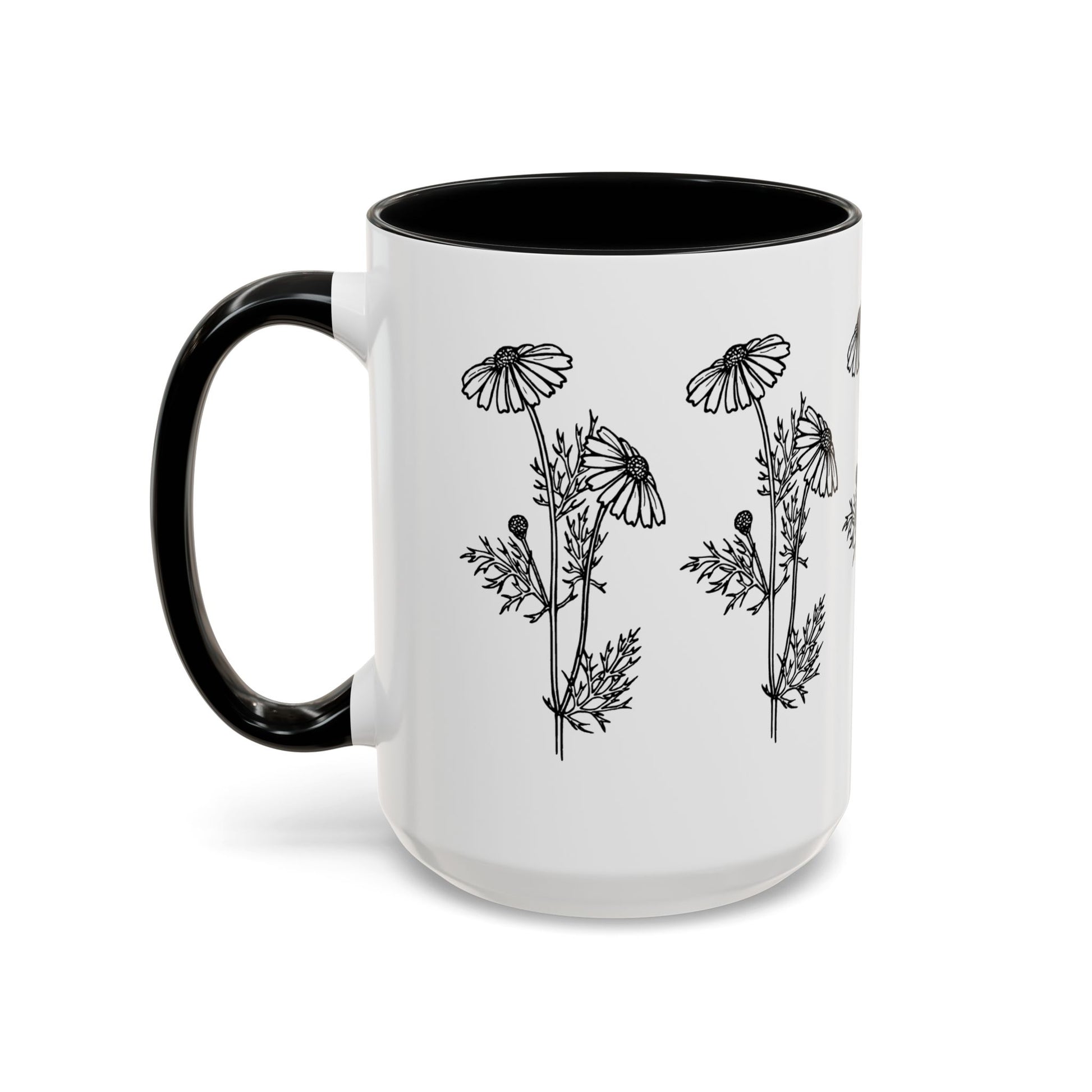 Wrapped Daisy Coffee Mug right