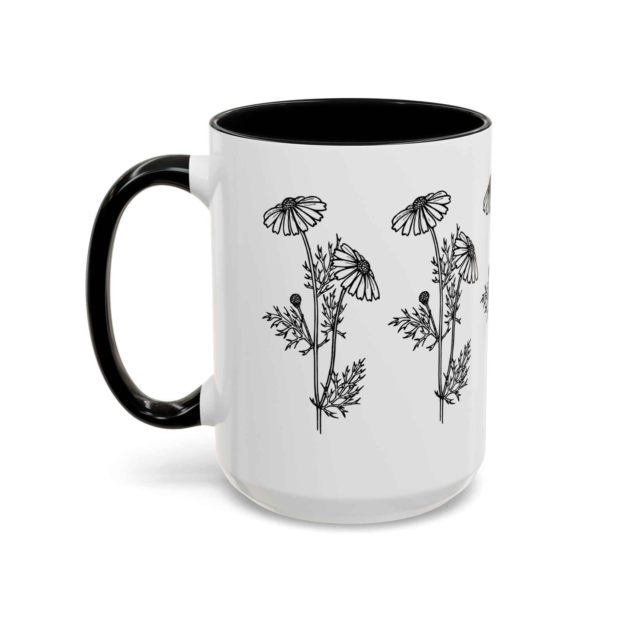Wrapped Daisy Coffee Mug