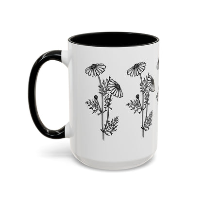 Wrapped Daisy Coffee Mug right