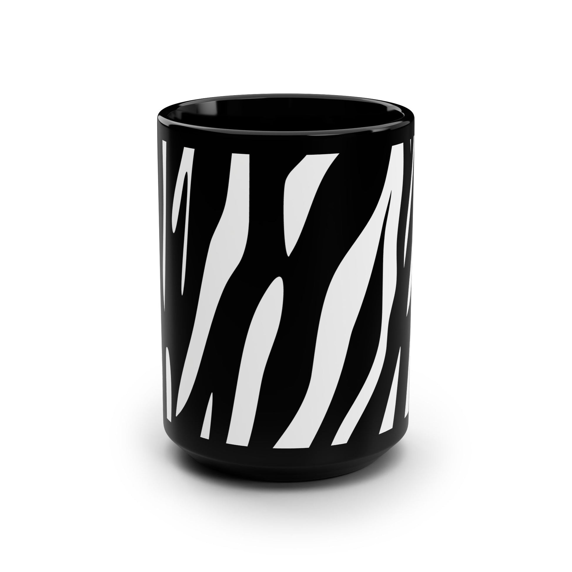 Zebra Print Coffee Mug front