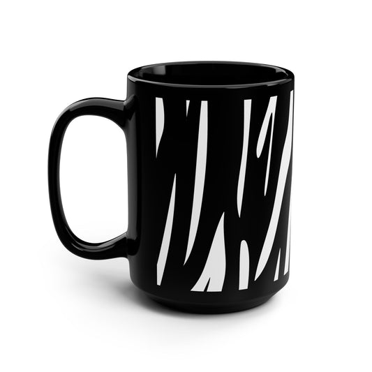 Zebra Print Coffee Mug right