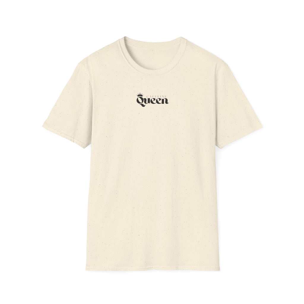 beige Caffeine Queen T-Shirt
