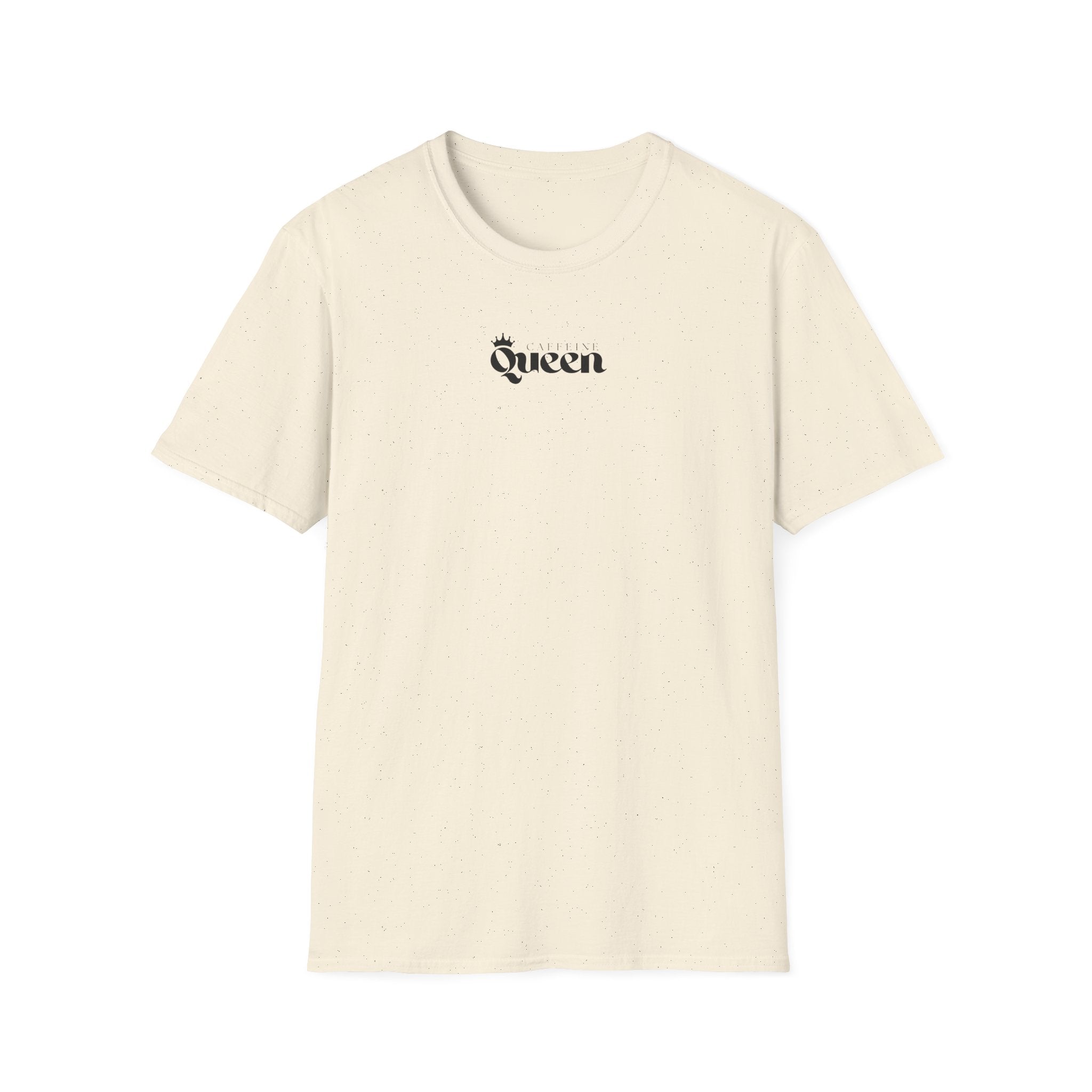 beige Caffeine Queen T-Shirt