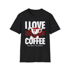 black I Love Coffee T-Shirt