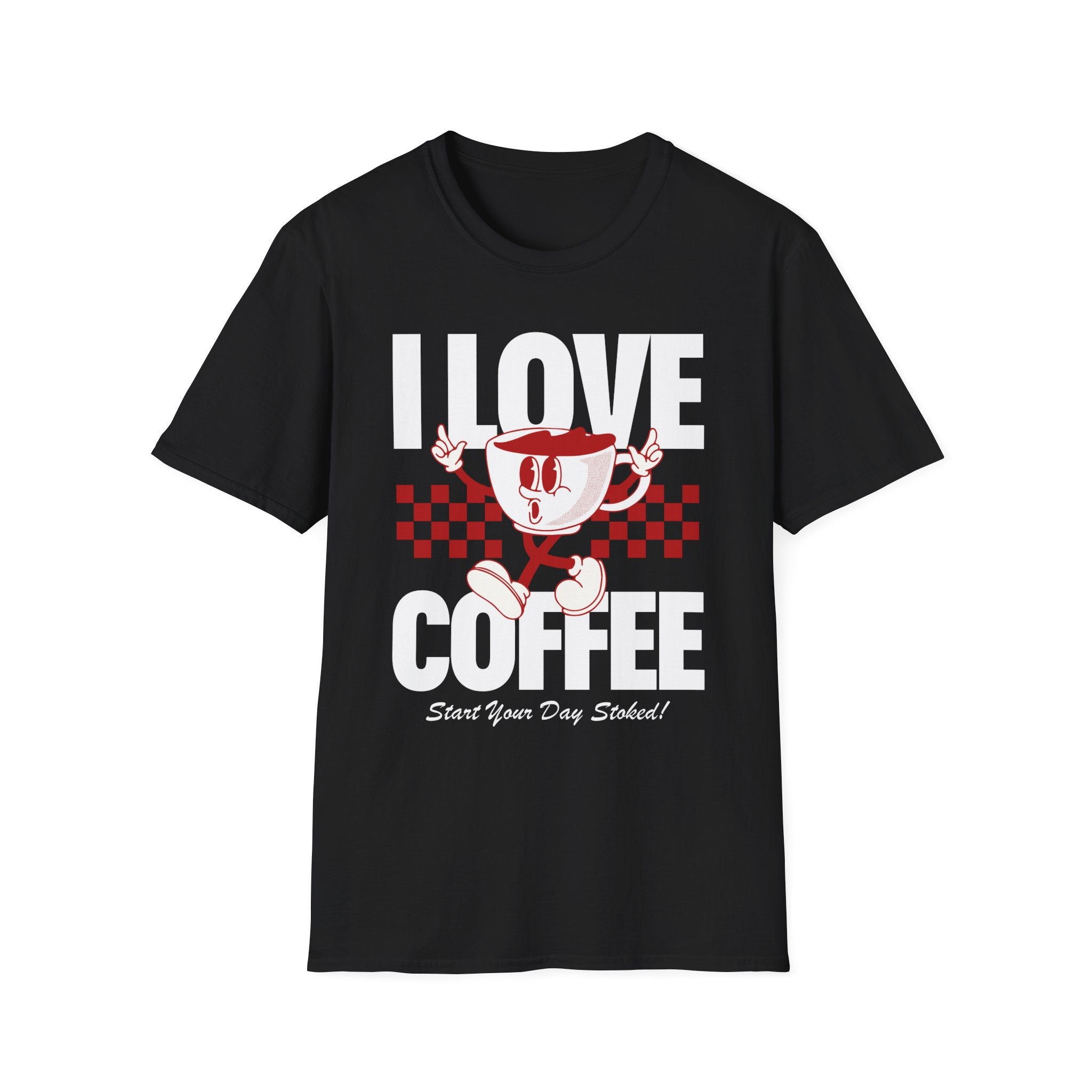 black I Love Coffee T-Shirt