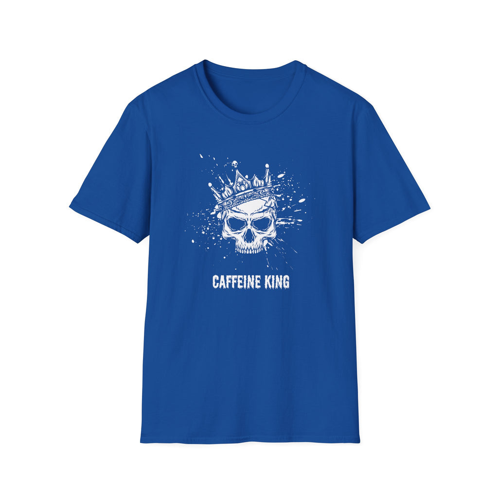 blue Caffeine King T-Shirt