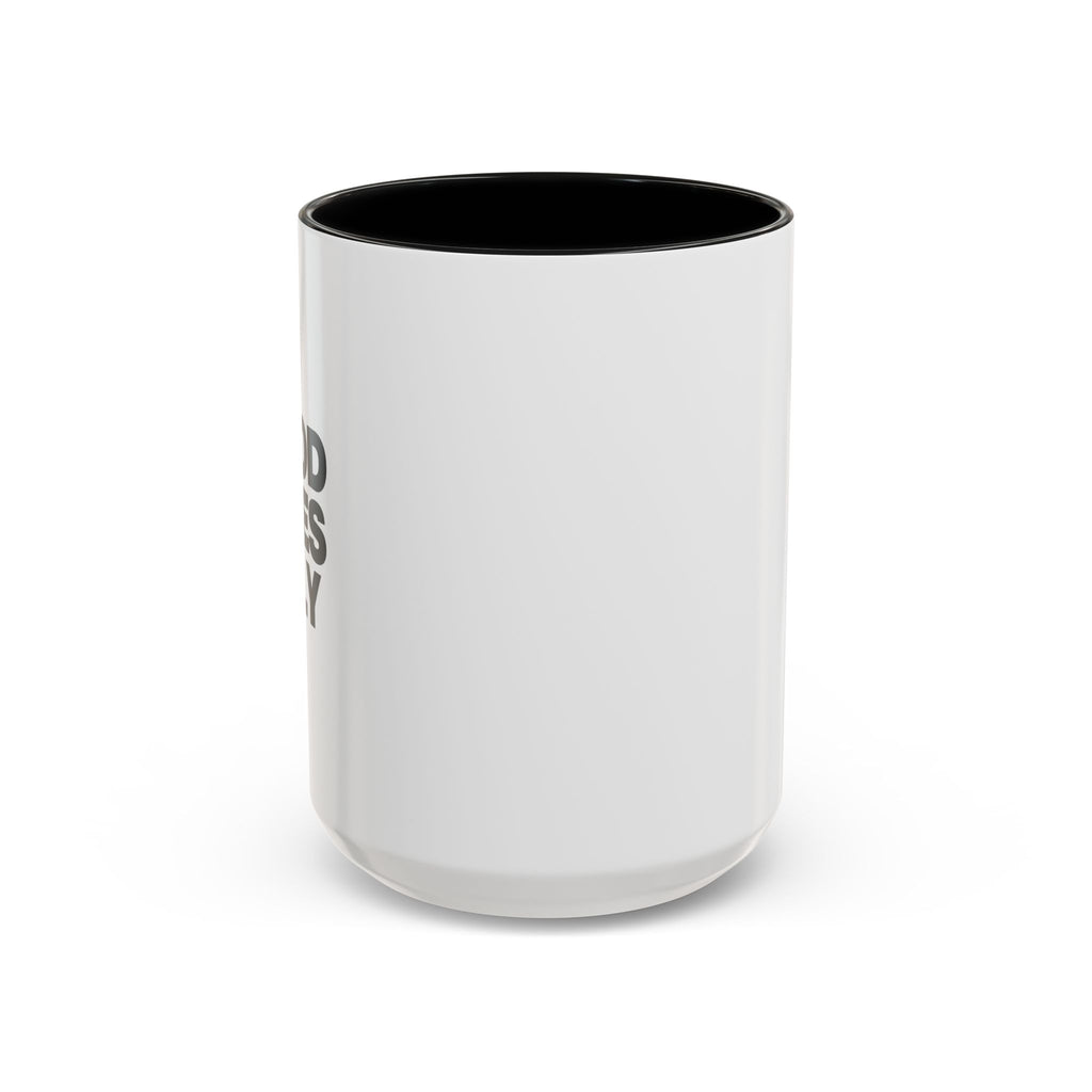good vibes only mug front