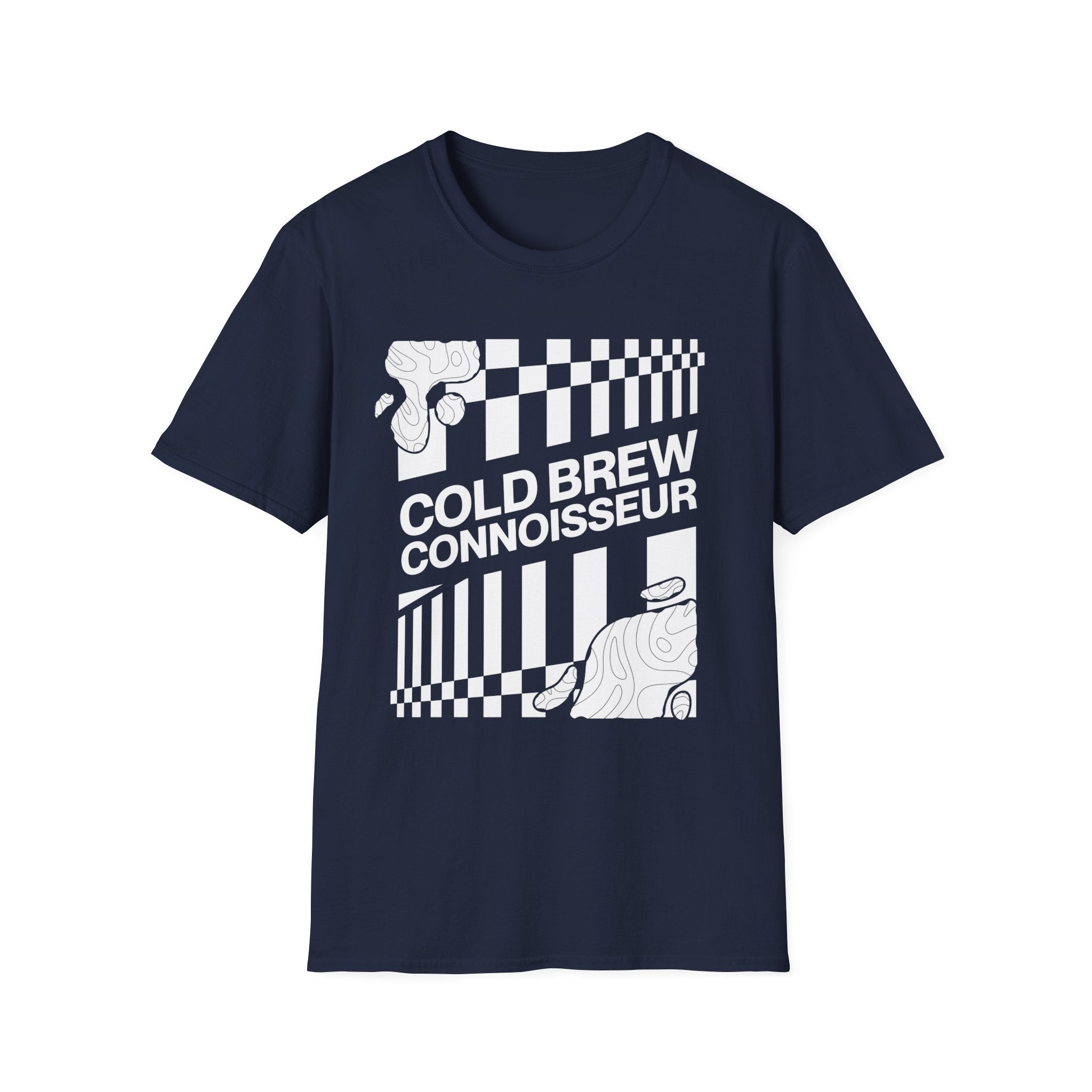 navy Cold Brew Connoisseur T-Shirt