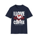 Navy I Love Coffee T-Shirt