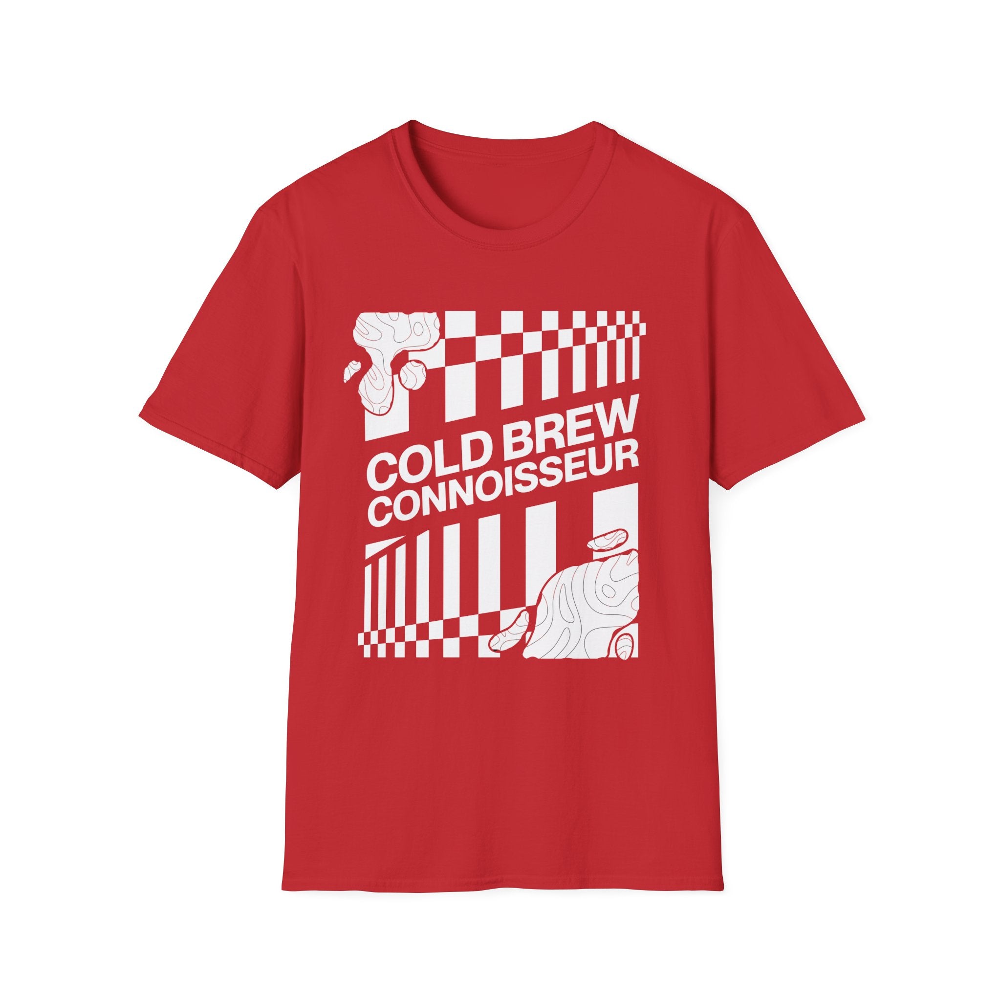 red Cold Brew Connoisseur T-Shirt