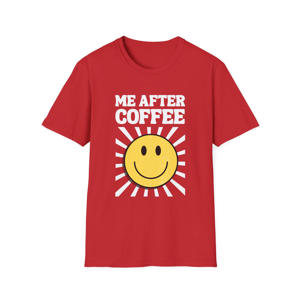 red Me After Coffee T-Shirt